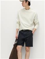 M&S Ultimate Stretch Chino Shorts Pebble