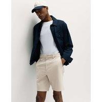 M&S Ultimate Stretch Chino Shorts Natural Beige
