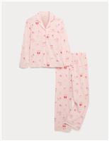 Cotton Blend Breakfast Pyjamas (3-16 Yrs)