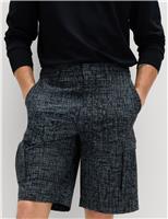 M&S Straight Fit Cargo Shorts Sand