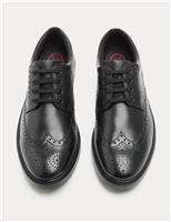 Wide Fit Airflex Leather Brogues
