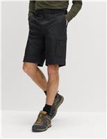 M&S Straight Fit Cargo Shorts Moss Green