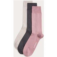 Autograph 3 Pack Egyptian Cotton Rich Socks Multi