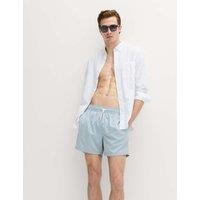 M&S Quick Dry Plain Swim Shorts Soft Blue