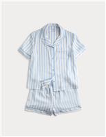 Kids Satin Striped Pyjamas (3-16 Years)