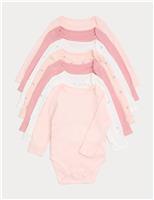 7 Pack Pure Cotton Bow Bodysuit (0-3 Yrs)