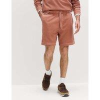 M&S Relaxed Fit Pure Cotton Garment Dye Short Rust