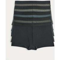 Autograph 5 Pack Supersoft Cotton Hipsters Black Mix