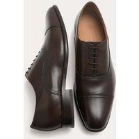 Autograph Wide Fit Leather Oxford Shoes Brown