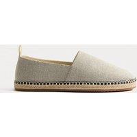 M&S Slip On A Line Espadrilles Ecru Mix