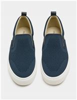 Mesh Slip On Pumps