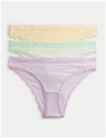 3 Pack Cotton Rich Brazilian Knickers