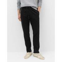 M&S 2 Pack Cotton Rich Straight Leg Joggers Black