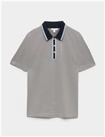 Autograph Modal Rich Tipped Soft Polo Shirt Dark Olive