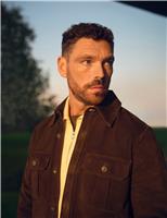 Autograph Suede Curved Hem Overshirt Bitter Chocolate