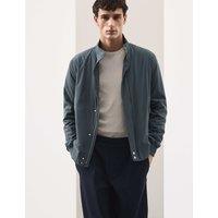 Autograph Bomber Jacket Dark Petrol