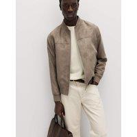 M&S Faux Suede Bomber Mole