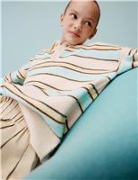 Rugby Style Striped Knitted Jumper (6-16 Yrs)