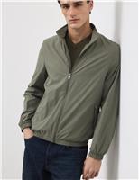 Autograph Stormwear Performance Funnel Neck Lightweight Jacket Dark Olive