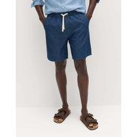 M&S Pure Cotton Corduroy Shorts Denim