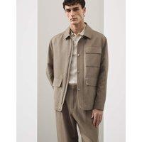 Autograph Cotton Rich Chore Jacket Onyx