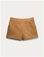 Faux Suede Shorts (6-16 Yrs)