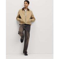 M&S Pure Cotton Harrington Jacket Sand