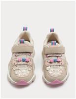 M&S Kids' Lilo & Stitch Trainers (4 Small - 2 Large) Cream Mix