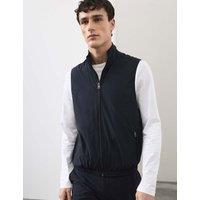 Autograph Lightweight Performance Jersey Lined Gilet Dark Navy