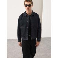 Autograph Selvedge Denim Jacket Dark Indigo