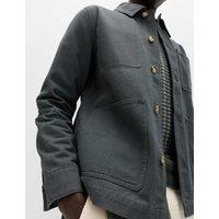 M&S Pure Cotton Chore Jacket Cedar