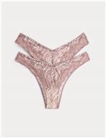 2 Pack Mesh Miami Knickers