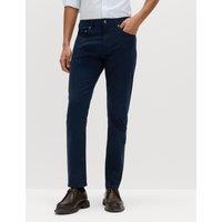 M&S Slim Fit 5 Pocket Stretch Trousers Navy