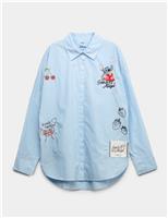 Pure Cotton Lilo & Stitch Beaded Shirt (6-16 Yrs)