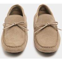 M&S Suede Driving Shoes Stone