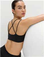 Low Impact Non Wired Triangle Sports Bra