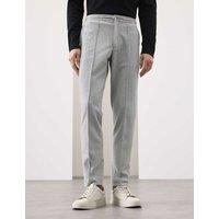 Autograph Tapered Fit Seersucker Joggers Light Grey
