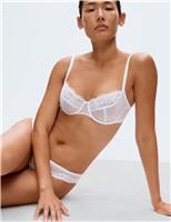 Jasmine Lace Wired Balcony Bra A-E