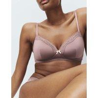 M&S Jasmine Lace Non Wired Full Cup Bra (A-E) Praline