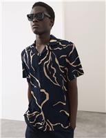 Regular Fit Printed Short Sleeve Shirt