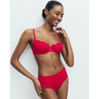 M&S Jasmine Lace Wired Balcony Bra A-E Geranium