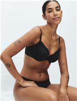 Jasmine Lace Wired Demi Cup Bra (A-E)