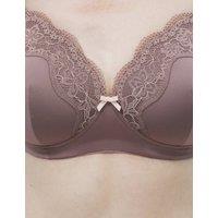 M&S Jasmine Lace Non Wired Post Surgery Bra A-E Praline
