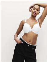 Jasmine Lace Wired Plunge Bra F-H