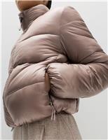 Stormwear Metallic Cropped Puffer Jacket