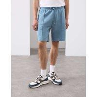 Autograph Regular Fit Elasticated Waist Shorts Light Blue
