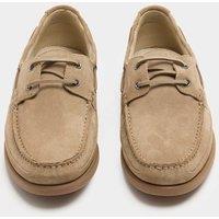 M&S Suede Deck Shoes Stone