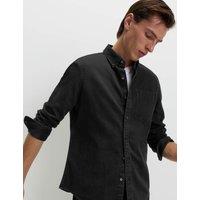 M&S Denim Shirt Black