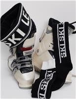 Ski Knee High Socks with Wool