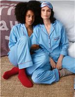 Pure Cotton Sateen Dreamers Pyjama Set